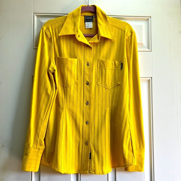Versace Tops - Vintage VERSACE Womens Fitted Top M